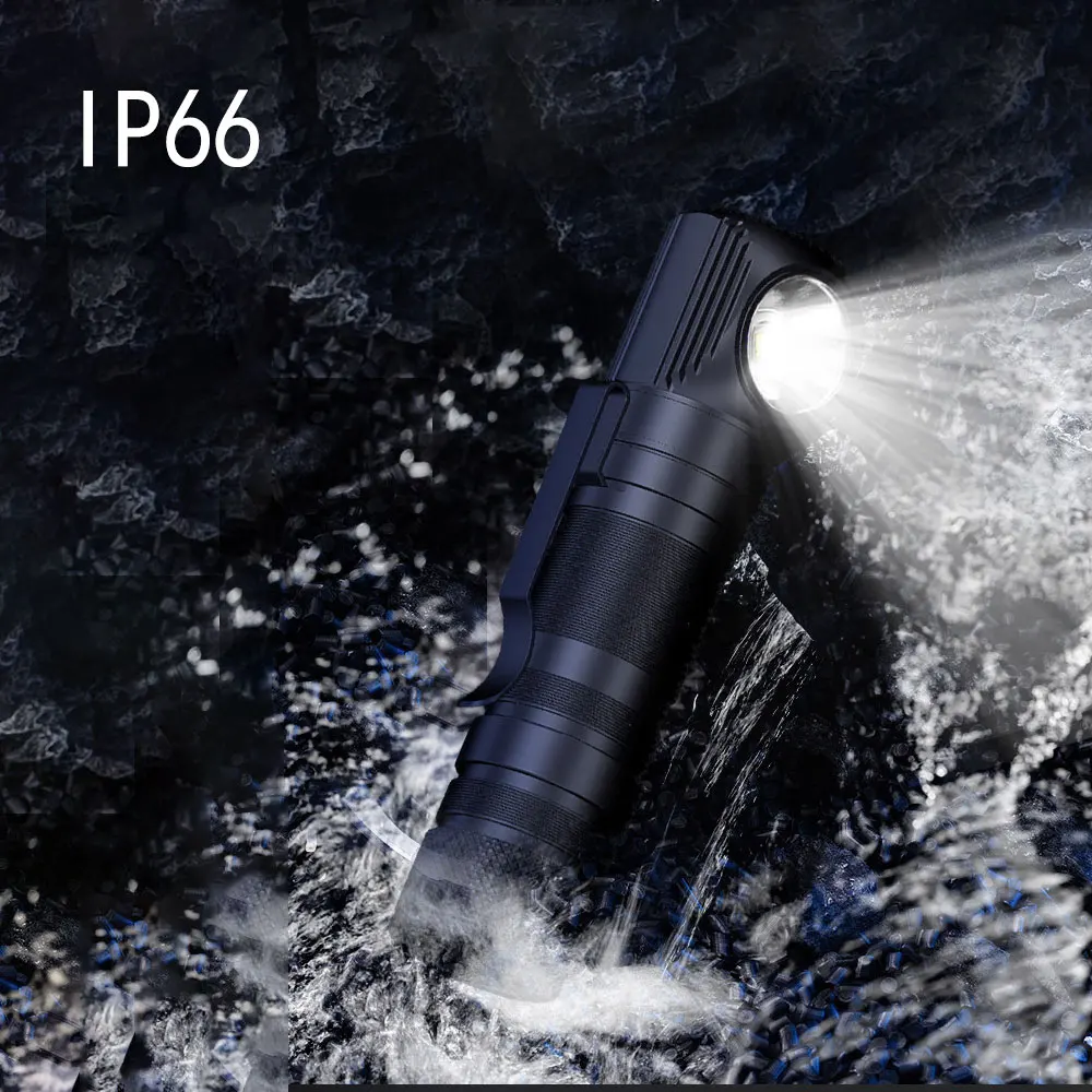 Linterna LED SST40 carga magnética imán trasero indicador de potencia - imagen 3