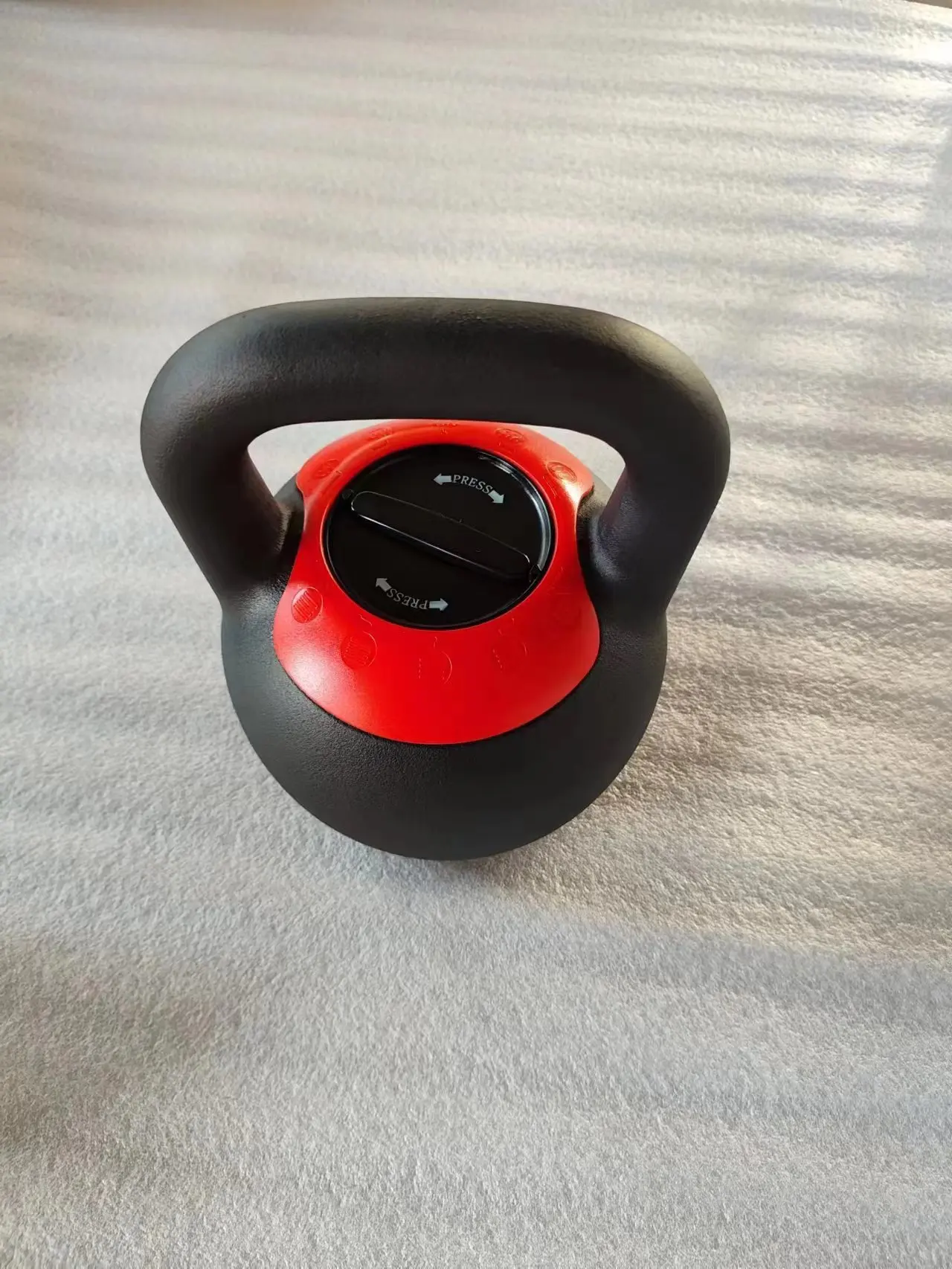 2025 الرجال الحديد الزهر Kettlebell قابل للتعديل Kettlebell لكامل الجسم قوة التدريب القرفصاء تجريب أجهزة لياقة بدنية منزلية حديثا