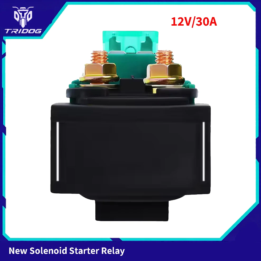 30A Scooter Starter Relay Solenoid For Piaggio MP3 400CC 500CC X-EVO X10 X9 125CC 350CC 3-5Ω Coil 12V Motorcycle Parts 3
