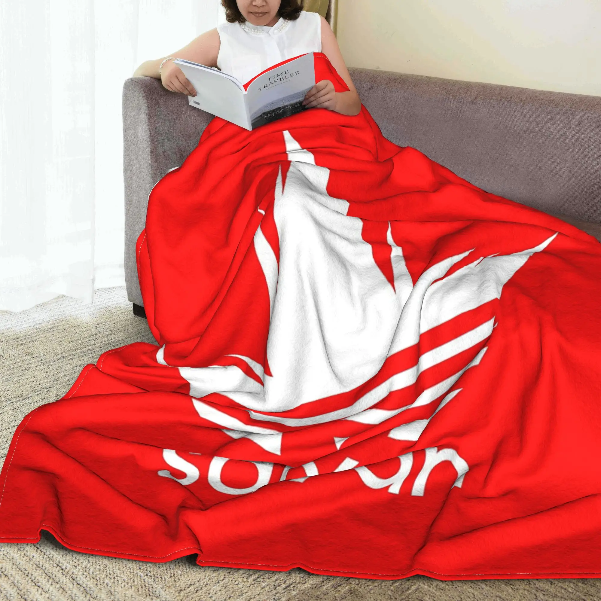 

Белое одеяло Saiyan, супер мягкое фланелевое одеяло для дивана, постельные принадлежности, офисные пледы, покрывало, одеяло