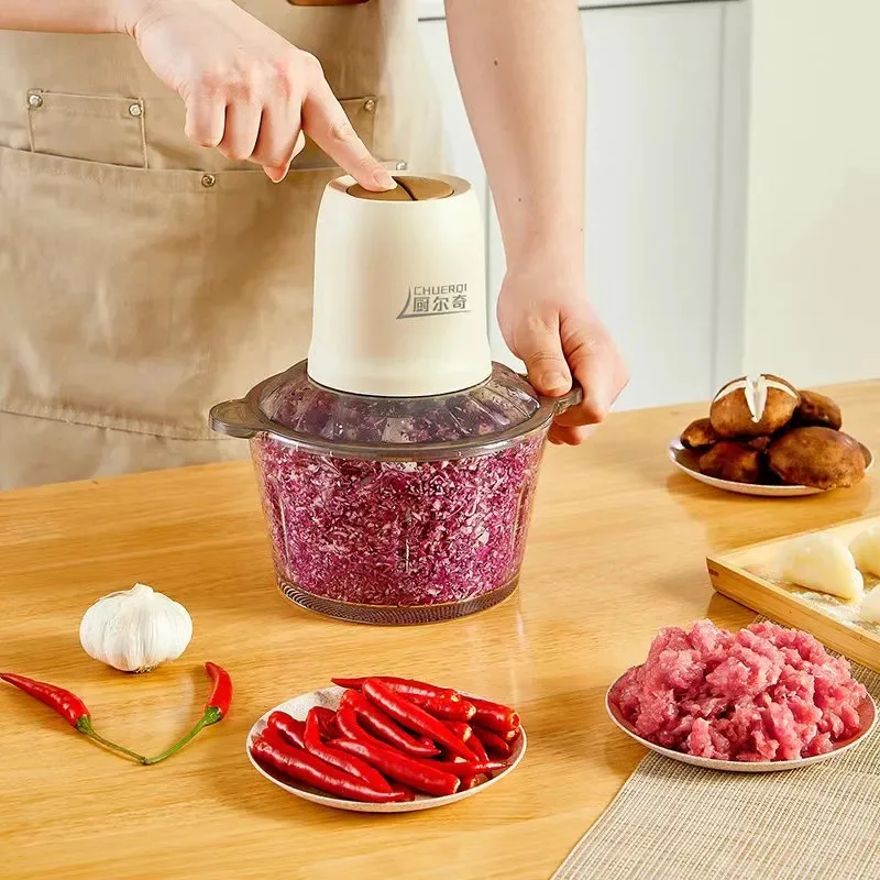 

Multifunctional Household Electric Meat Grinder & Vegetable Slicer Large Capacity Noodle & Kitchen Auxiliary Cooking Machine