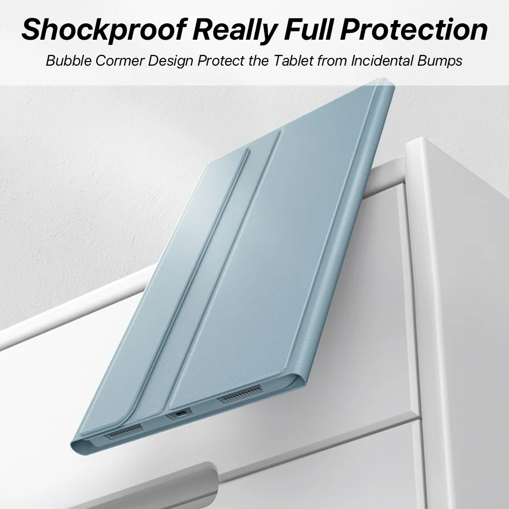 العربية لسامسونج غالاكسي تبويب A7 A8 S6 S7 S8 S9 الحال مع بلوتوث لوحة المفاتيح الماوس اكسسوارات S7 S8 S9 زائد 12.4 الغطاء الواقي #3