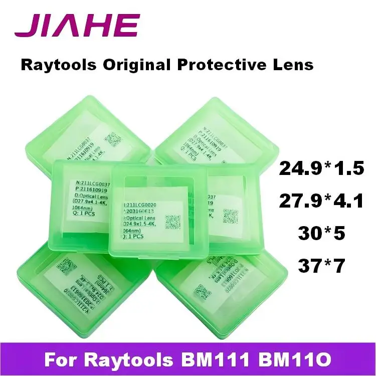 Original Protective Lens 27.9x4.1 37x7 24.9x1.5 18x2 30x5 Laser Optical Lens Protection Windows BM111 BM110