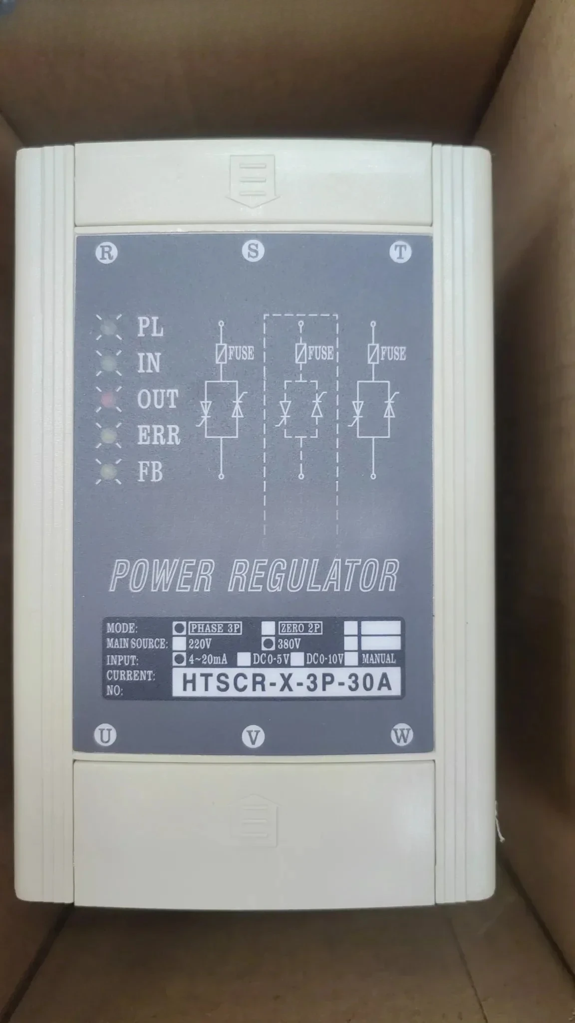

Power regulator HTSCR-X-3P-40A HTSCR-X-3P-30A HTSCR-X-3P-50A