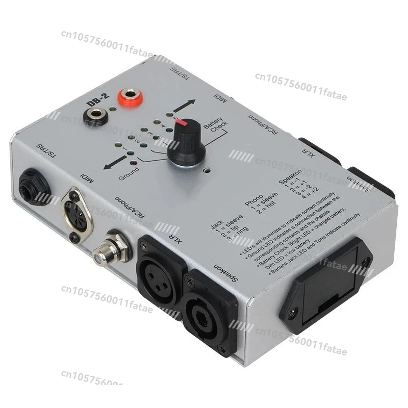 

Audio Engineering Line Tester Multi-Function Line Tester,DB-2 Line Tester Audio Cable Signal Test Instrument