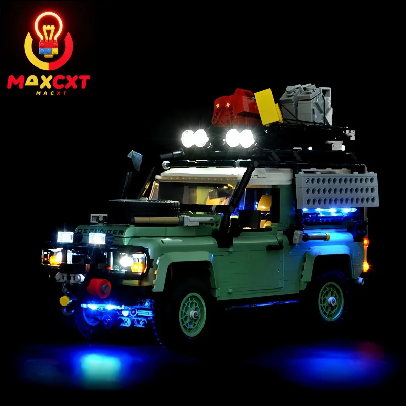 MAXCXT LED Light Set For LEGO 10317 Land Rover Classic Defender 90 DIY Decorative Lamp Not Include Lego Building Blocks Set