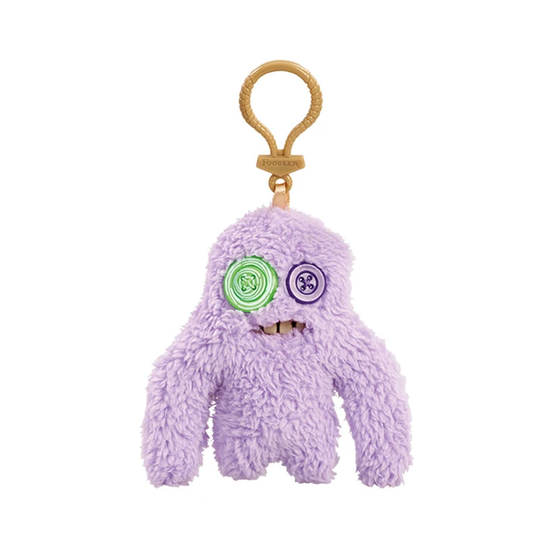 10cm Fuggler Plüsch-Spielzeug Schlüsselanhänger Lustiges Hässliches Zahnmonster Baby Fugg Weit Augenstarrtendes Seltsames Weiches Stofftier Taschenanhänger Schlüsselring Geschenk – Detail 4