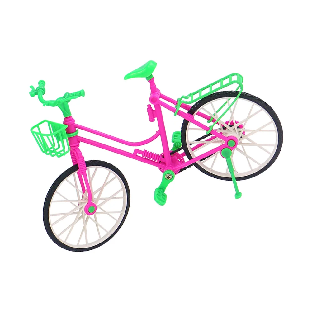 

Simulation Large Plastic Bicycle Home Decor Girls Miniature Toy Sculpture Gifts Kids Play House Office Living Room Artistic