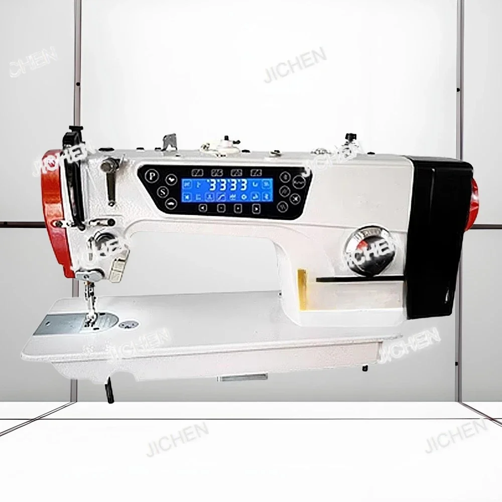 ماكينة تشذيب وخياطة الخيط الأوتوماتيكية من JC، ماكينة كمبيوتر مسطحة صناعية سميكة ورقيقة عالمية عالية السرعة، علامة تجارية جديدة،