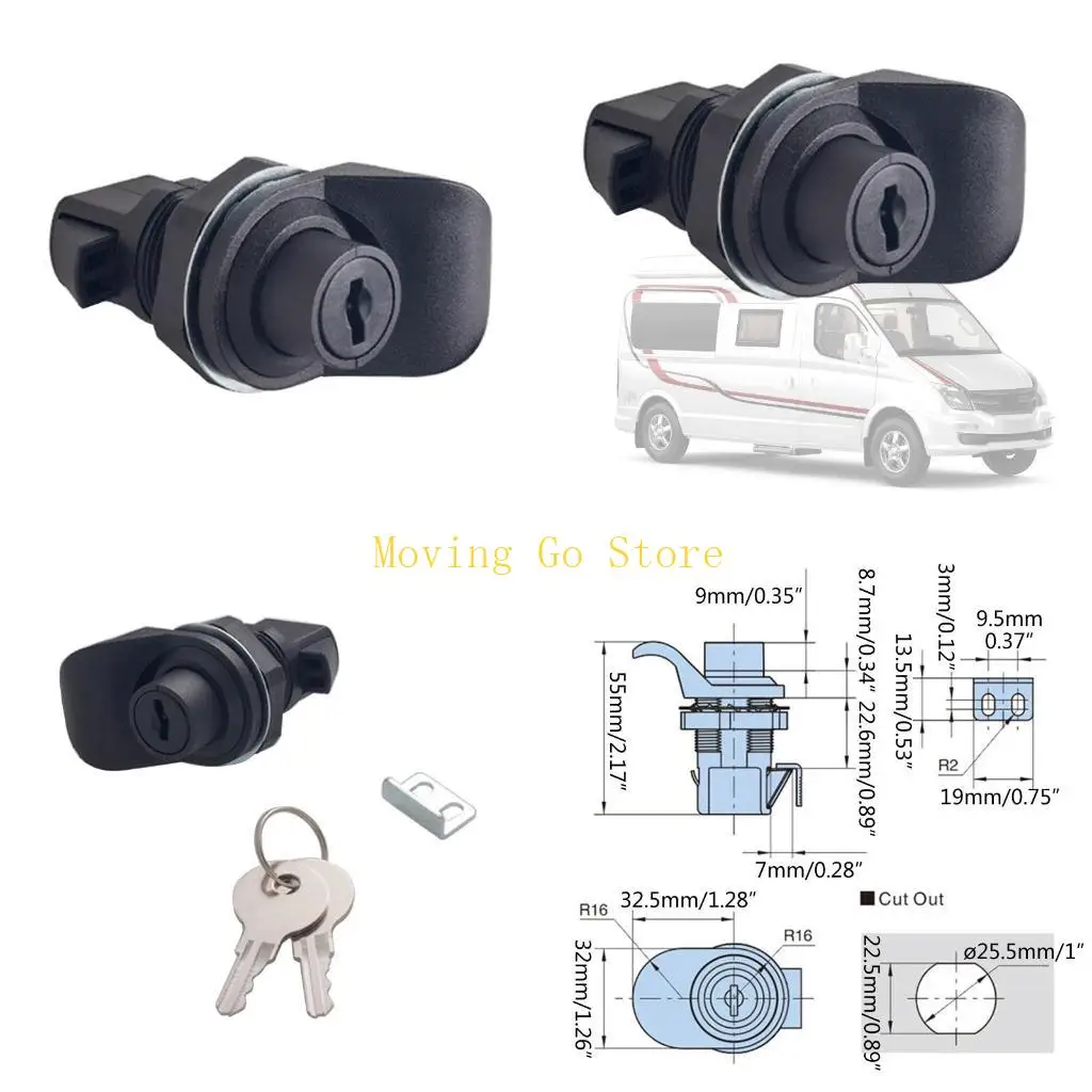 

B5XD LATC Button Lock для лодки RV Motorhome Home Furniture Mebric
