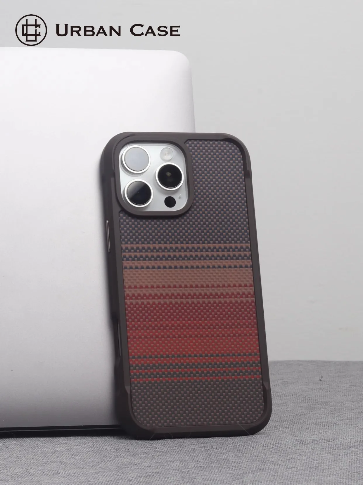 

For iPhone 17Air 17 16 15 Pro Max Real Kevlar Aramid Fiber + TPU Full Coverage Magnetic Wireless Charging Back Case with Magsafe