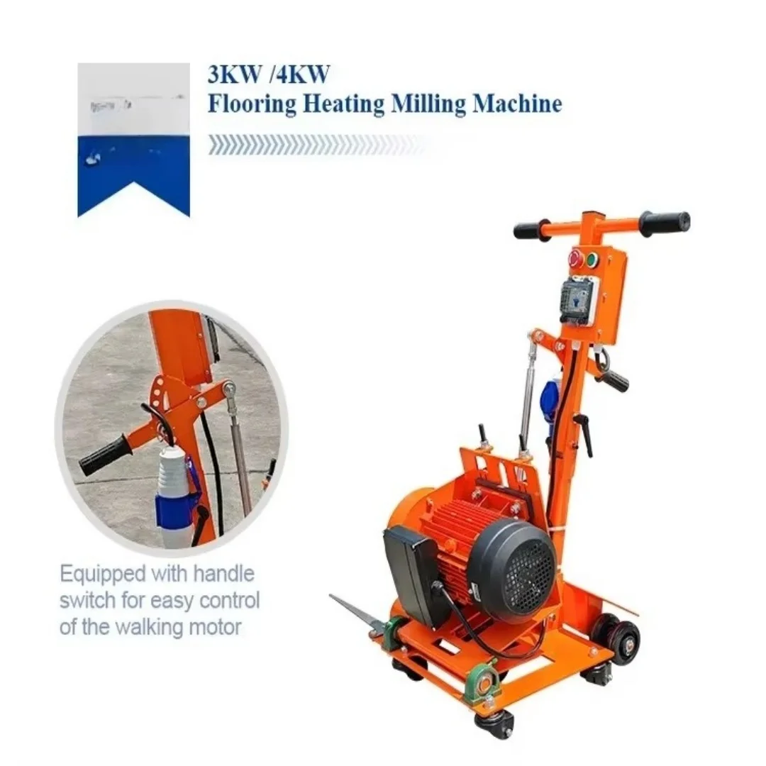 Single Phase 3kw Floor Heat Milling Machine For Under Floor Heating