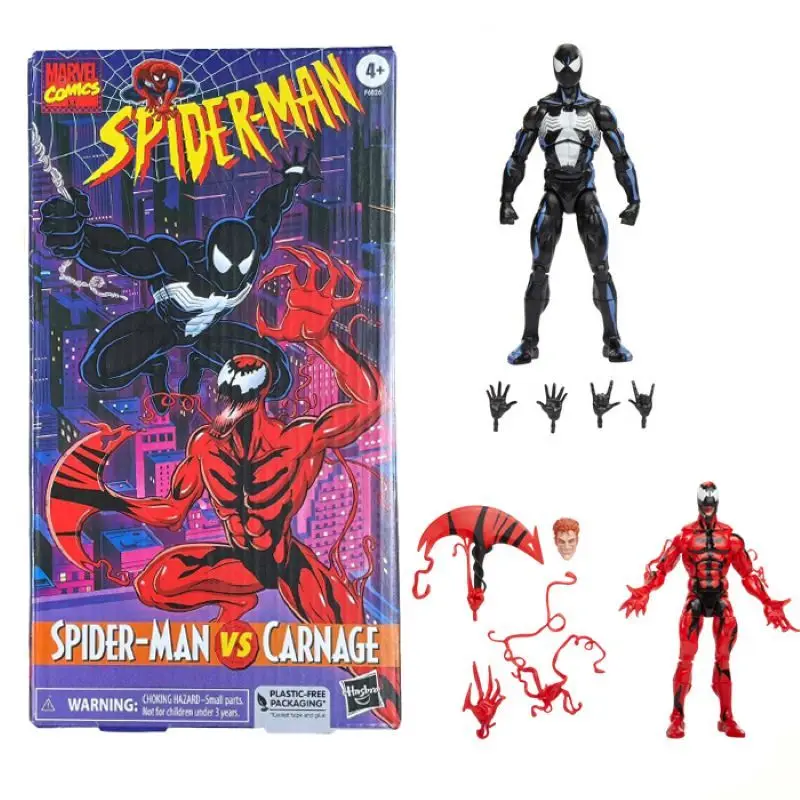 In Stock Marvel Legends Spiderman Vs Carnage 2-pack 6