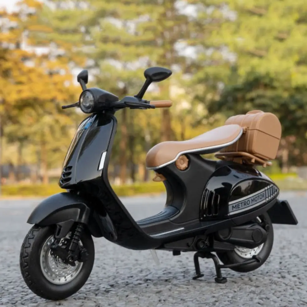 

Alloy 1:12 Alloy Motorcycle Model Sound Early Learning Retro Motorcycles Cars Cartoon Miniature Vehicles Light Music