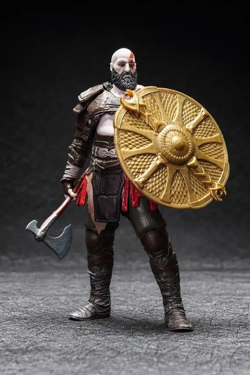 6 Inch God Of War5 Kratos Action Figure Spin Master Toys Figures 1/12 Collector'S Series Figurine Decoration Kids Toys Gifts