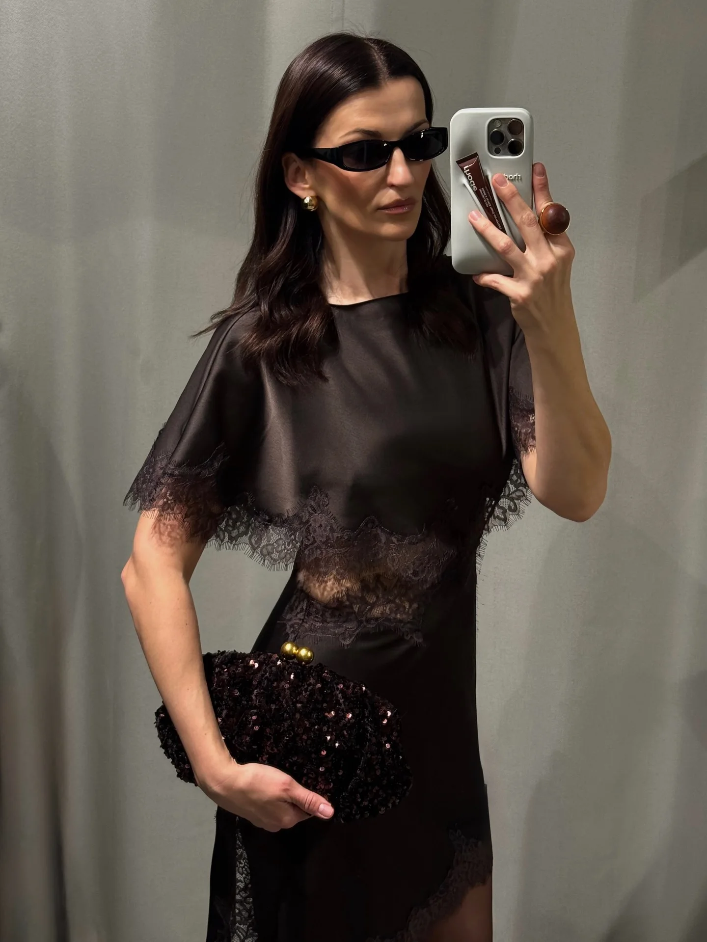 HH2025, trendige Sommer-Minikleider für Damen, Taille, aushöhlen, Reißverschluss hinten, Vinatge, O-Ausschnitt, kurze Ärmel, elegante, schlanke Stian-Kleider