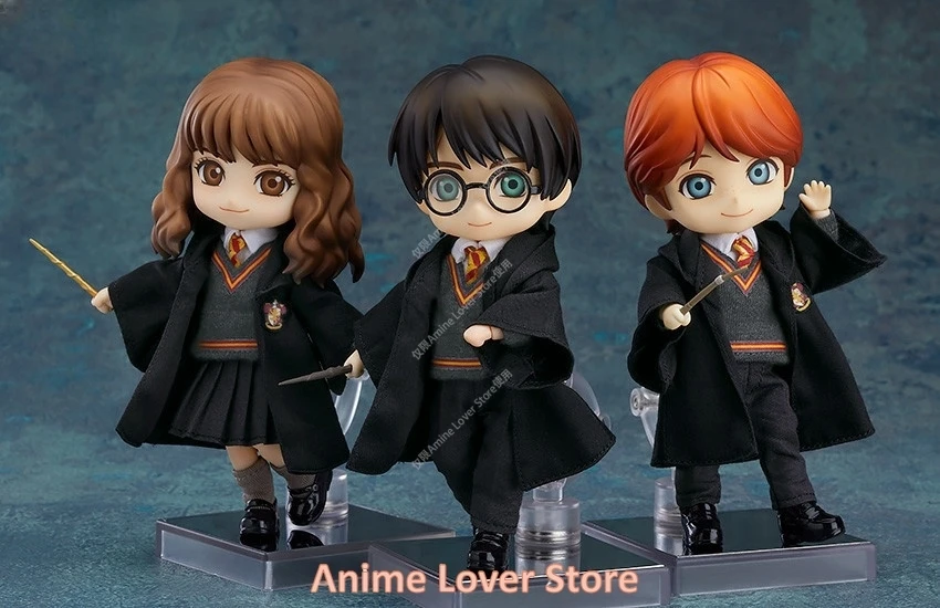 In Stock Original Good Smile Company GSC Nendoroid Doll Harry Potter Ron Weasley Hermione Jean Granger  Anime Figure Toys