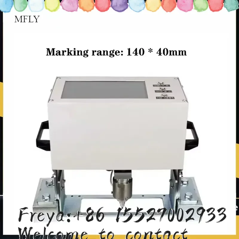 140*40mm Small Metal Engraving Machine electric Marking Machine Vin Number Printer facotry110V 220V