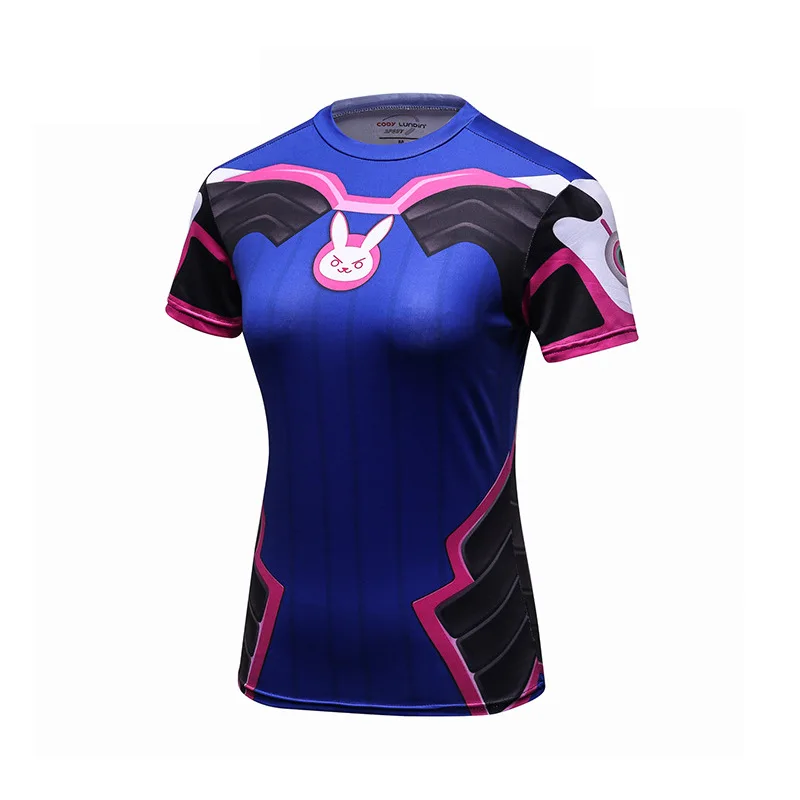 Rashguard T shirt Women MMA Compression Shirts Short Sleeve 3D Printing Sports Boxing T-shirts Bjj Rash Guard Kickboxing Jerseys