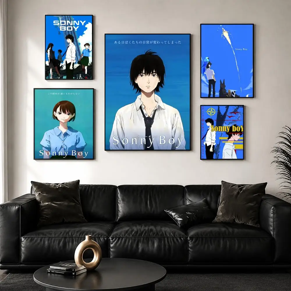 Japanese Anime S-Sonny B-Boy Poster Wall Art Print Sticker for Bedroom Living Room Dorm Office Modern Home Decor