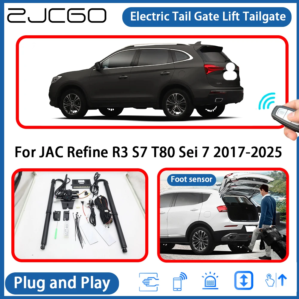 

for JAC Refine R3 S7 T80 Sei 7 2017-2025 Automatic Powered Tailgate Power Liftgate Electric Tail Gate Lift Assisting System