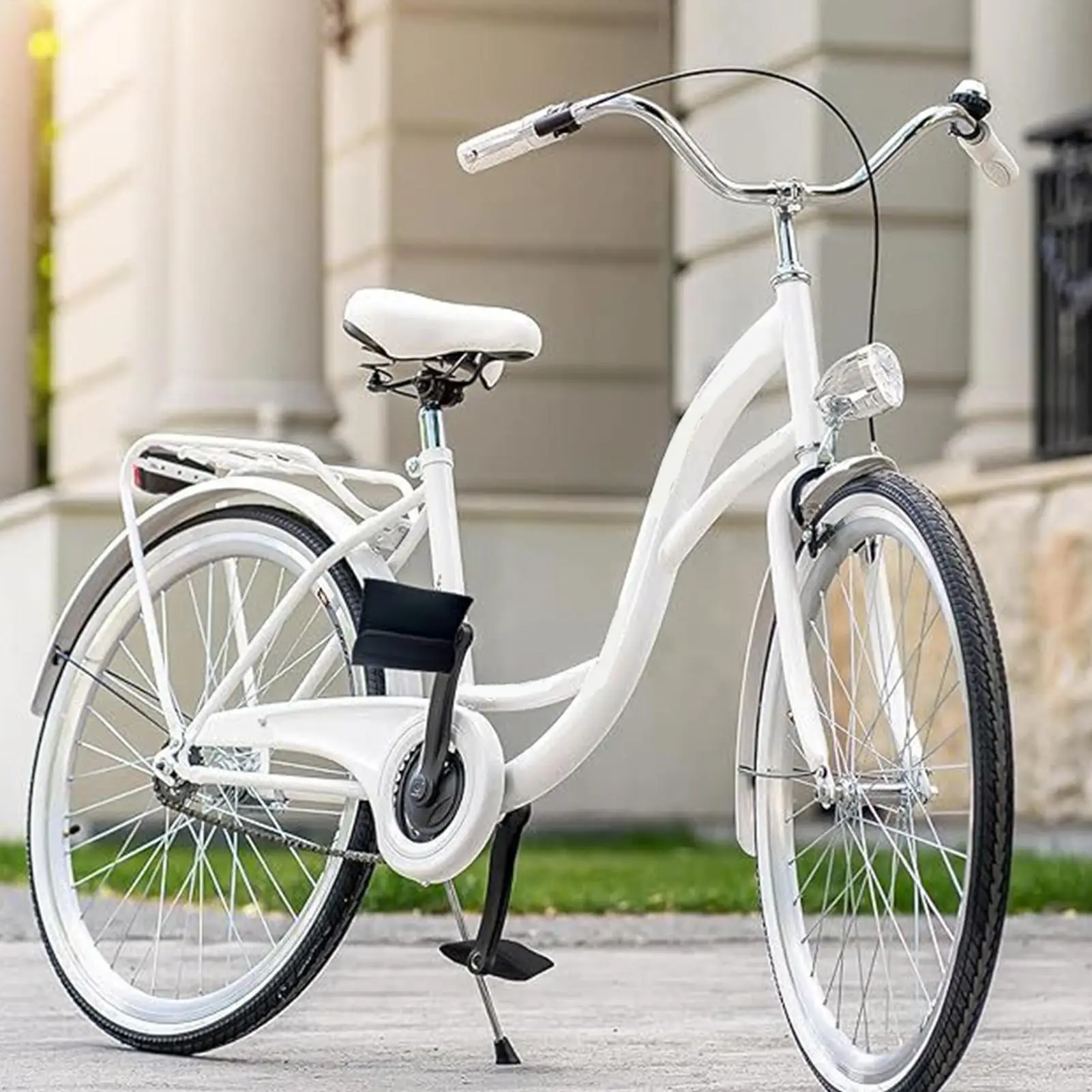 أغطية دواسة الدراجة الجبلية قطعتين ملحقات دورة امتصاص الصدمات الواقية أكمام الدواسة علبة وسادة لعبور التخزين #3