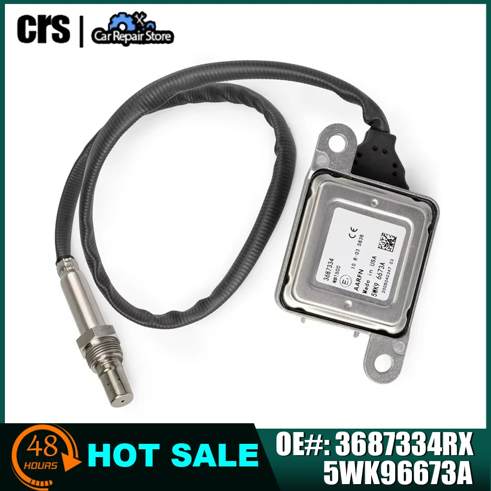 3687334RX 2894941 3687334 5WK96673A Nitrogen Oxide Nox Sensor For Cummins 11.9L 15L ISX 2013-2017 2018 QSB 2010 2011 2012 6.7L