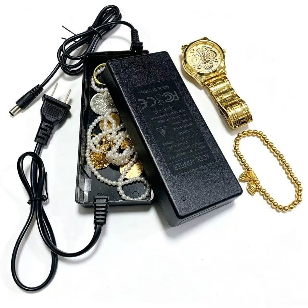 Disguised Computer Charger Secret Money Storage Adapter Power Box Wall Socket Insurance Safe Jewelry Box
