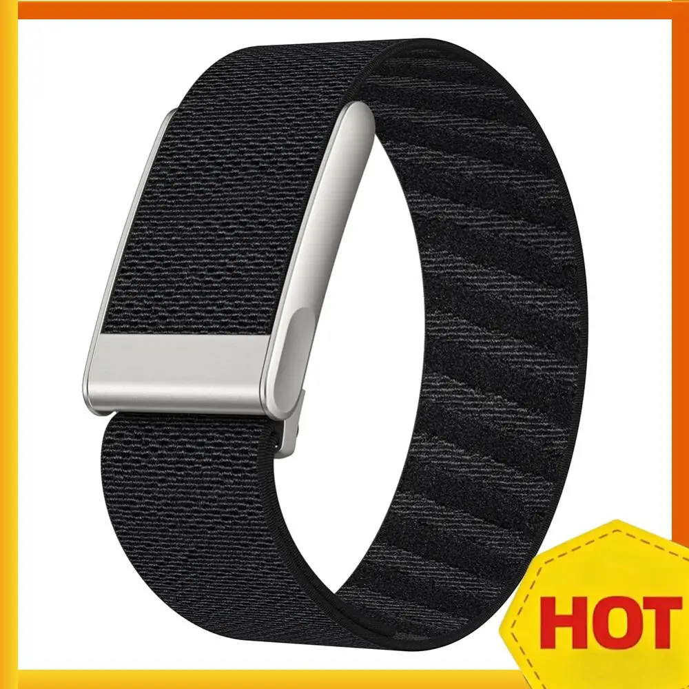 

Nylon Watch Band Adjustable Wrist Band Soft Strap for WHOOP 5.0/MG (Black E)