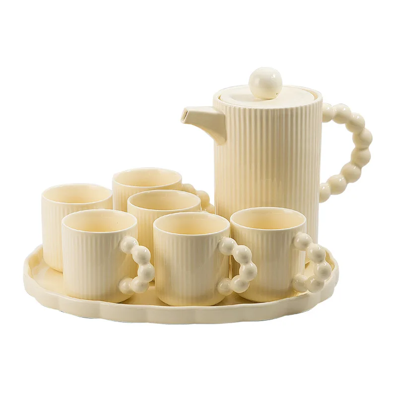 

Cup set Ceramic water set Wedding water Tea cup set Household