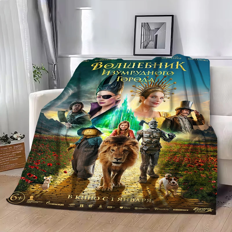 

Downy Волшебник Изумрудного Города. Дорога Из Жёлтого Кирпича Throw Blanket Bed Blankets for Decorative Sofa Plead Cover Office