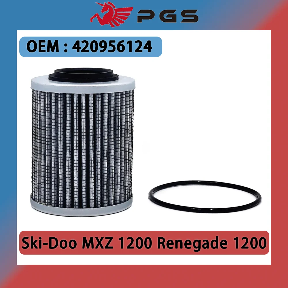 PGS Oil Filter 420956124 For BRP 600ACE 900ACE 1200 Can-Am Renegade 1000R Ski-Doo Oil Filter Expedition LE SE Sport