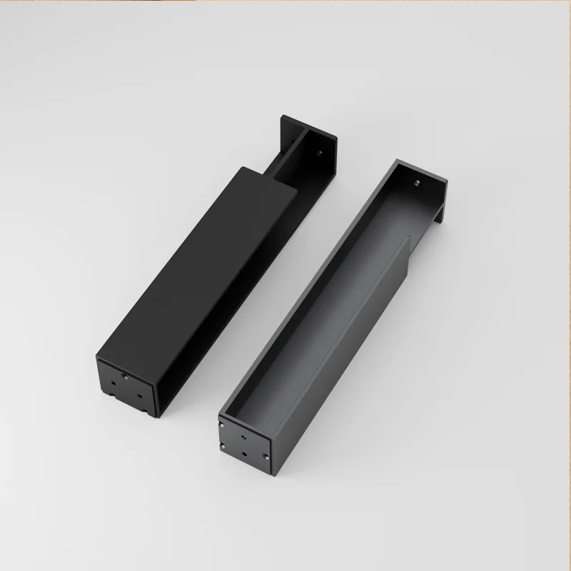 

Customizable Heavy Industrial Wind Pocket Sliding Door Hardware Handle Embedded Anti-collision Aluminum Alloy Invisible Handle