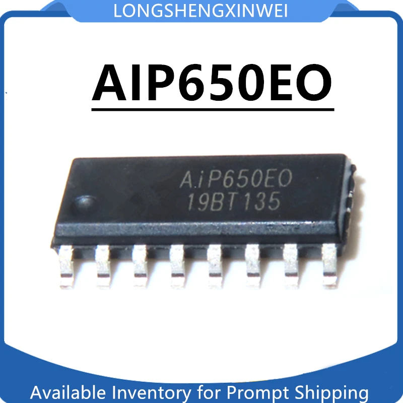 1PCS New Original AIP650EO AIP650 SOP-16 2-wire Serial Port Common Cathode 8-segment 4-digit LED Driver Control in Stock