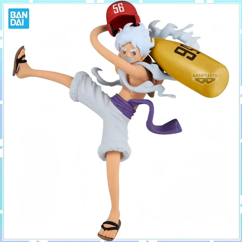 

Официальная коллекционная фигурка Bandai Banpresto Anime One Piece BATTLE RECORD COLLECTION Luffy GEAR5 Ⅱ из ПВХ, модель, коллекционная игрушка, подарок