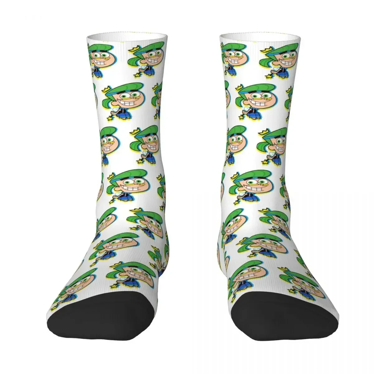 

Fairly Oddparents - Cosmo Socks Sweat Absorbing Stockings All Season Long Socks Accessories for Man's Woman's Birthday Present