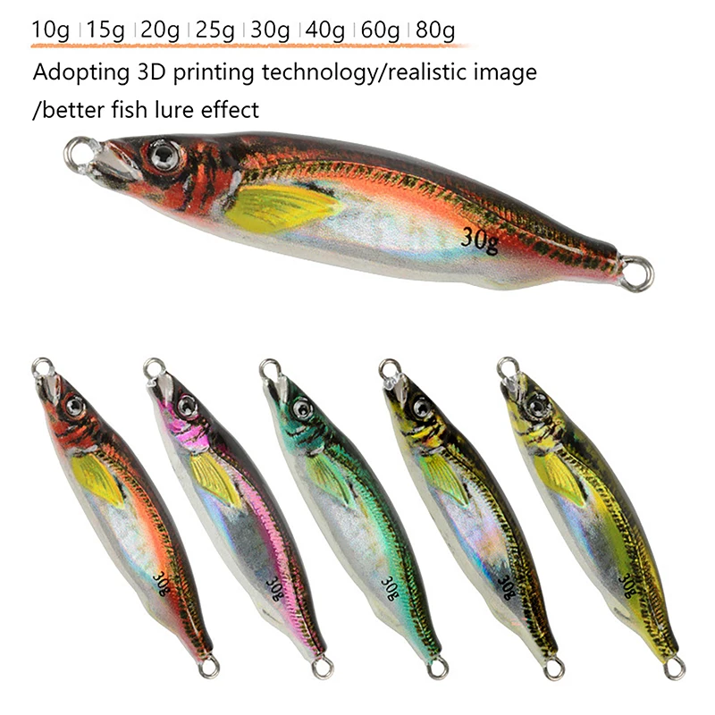Isca artificial para pesca, 1 parte, 10g, 15g, 20g, 25g, 30g, gabarito de metal, swimbait, colher, ganchos, material do oceano