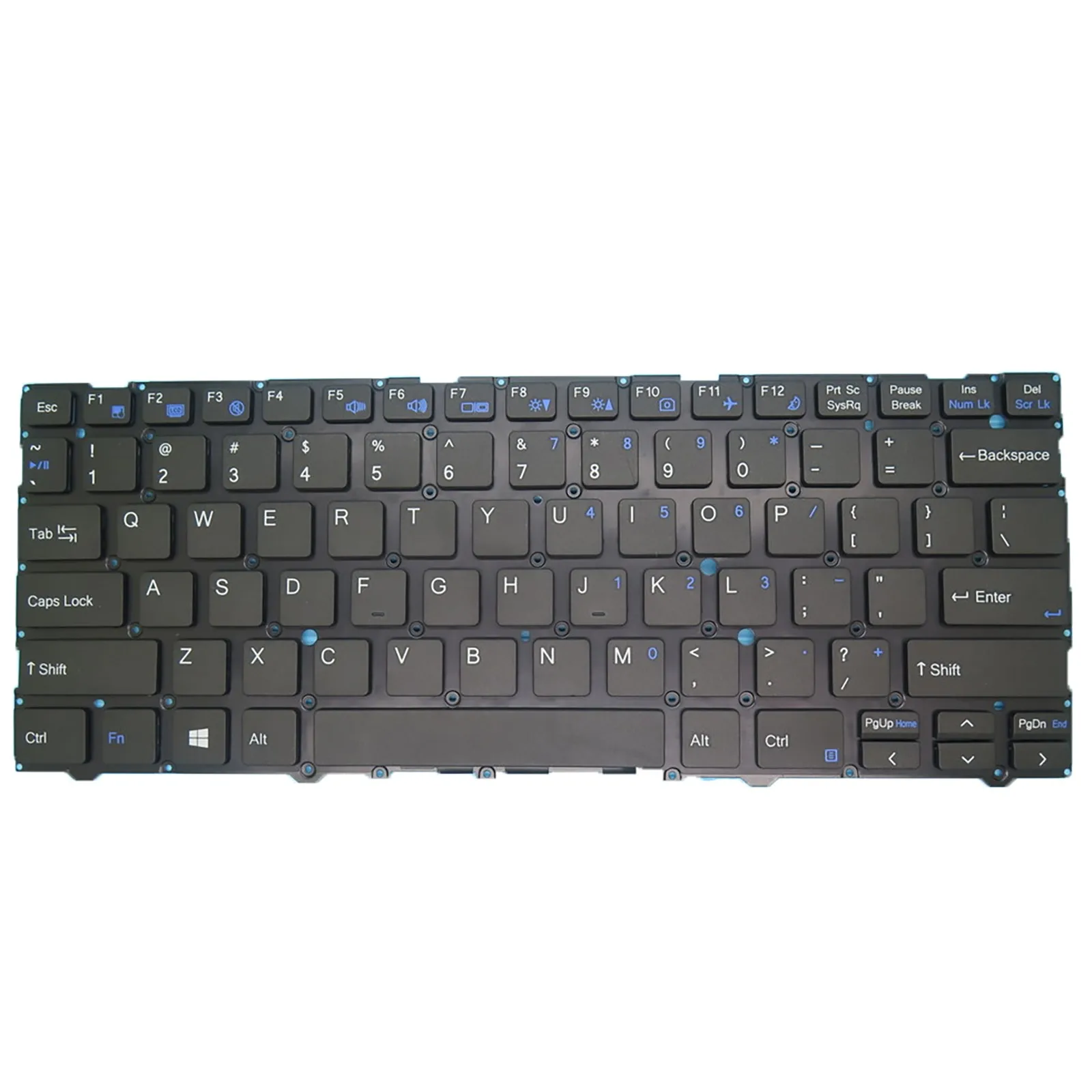 

Американская раскладка для 14-дюймовой клавиатуры ноутбука Thunder God IGER S1 One Grid IGER F1 PN 6-80-L1403-010-1 6-80-L1400-012-K