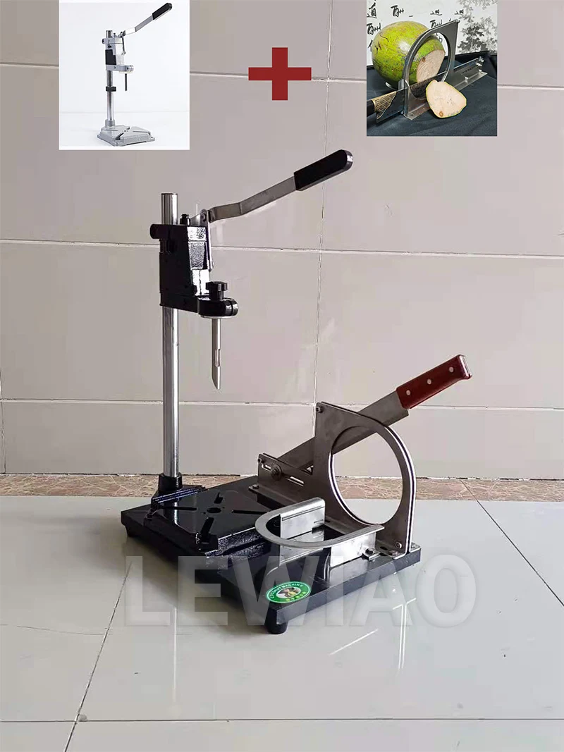 Cross-border Exclusive Supply Table Style Green Coconut Opener Machine Peeled Young Coconut Driller
