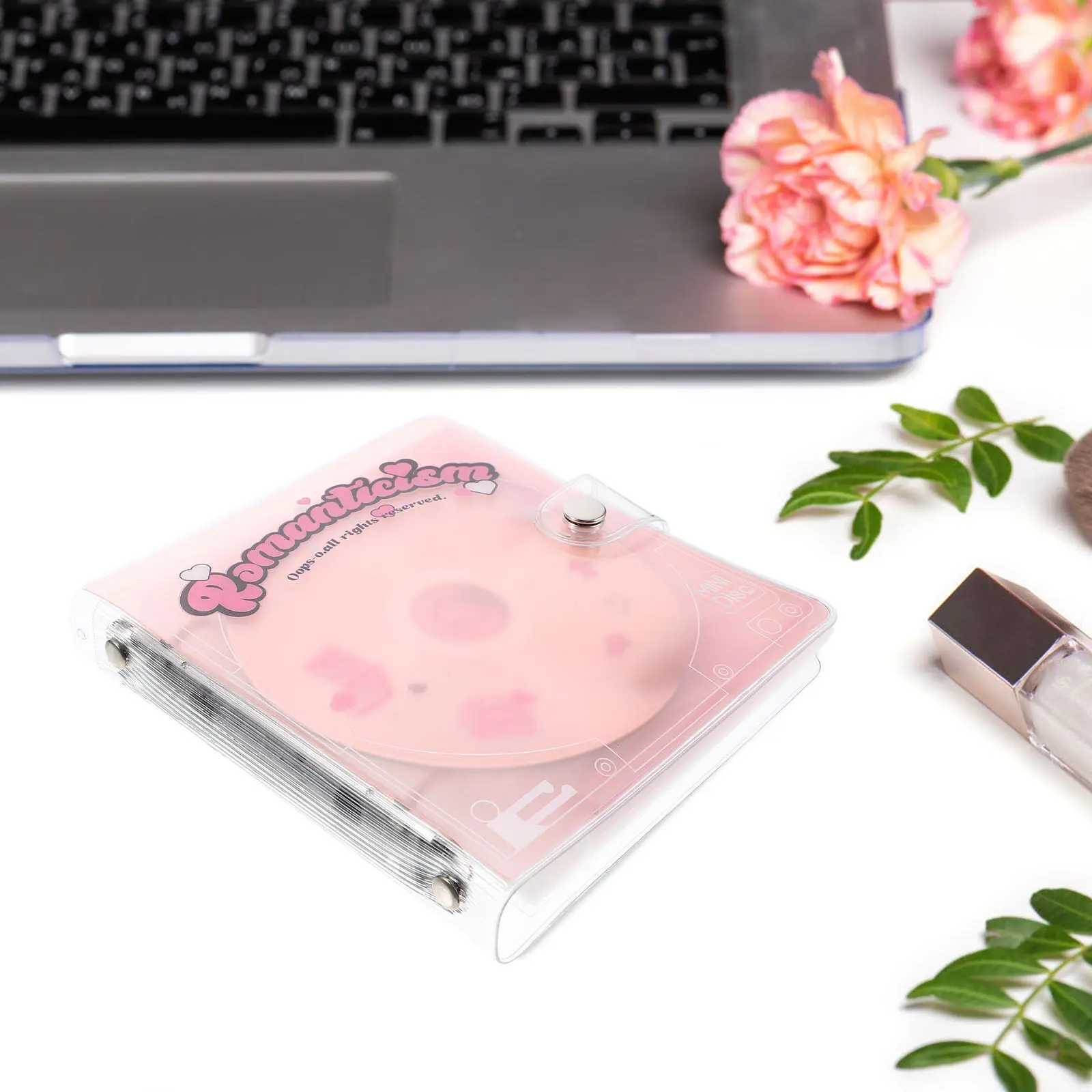 

Small Portable Photo Album PVC PP Material Adhesive Photocard Holder DIY Handmade Family Picture Collection Album for Memories