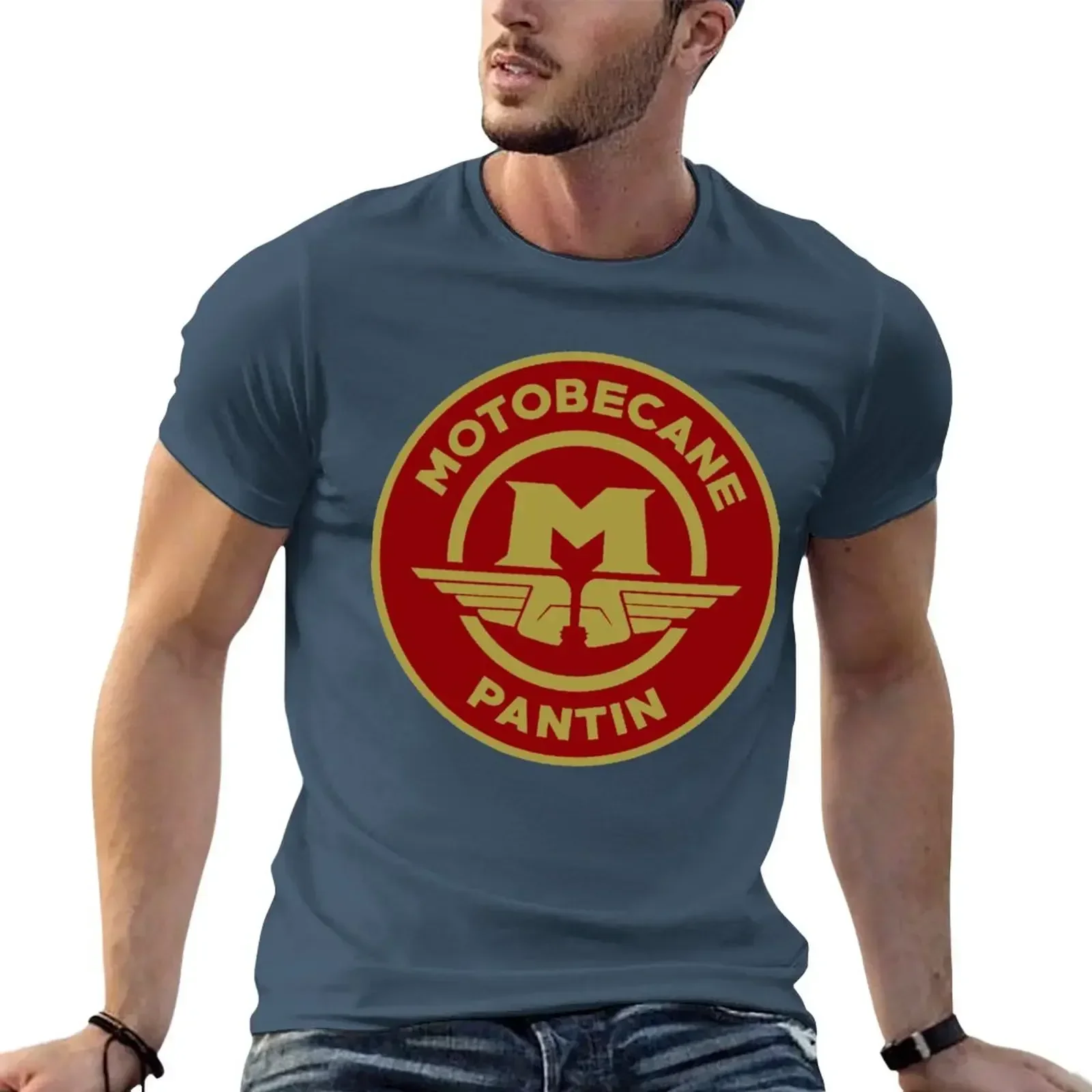 MOTOBECANE CLASSIC MOTORCYCLE PANTIN T-Shirt funnys summer clothes boys whites mens clothes