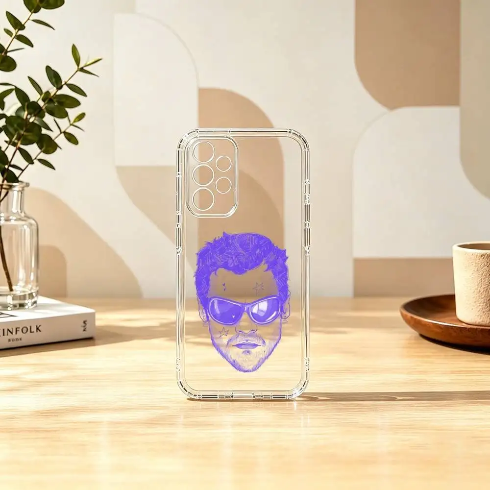 S-Singer Harry S-Styles Gift Phone Case Transparent Silicone Soft For Samsung S25,S24,S21,S22,S23,S30,Ultra,S20,Plus,Fe