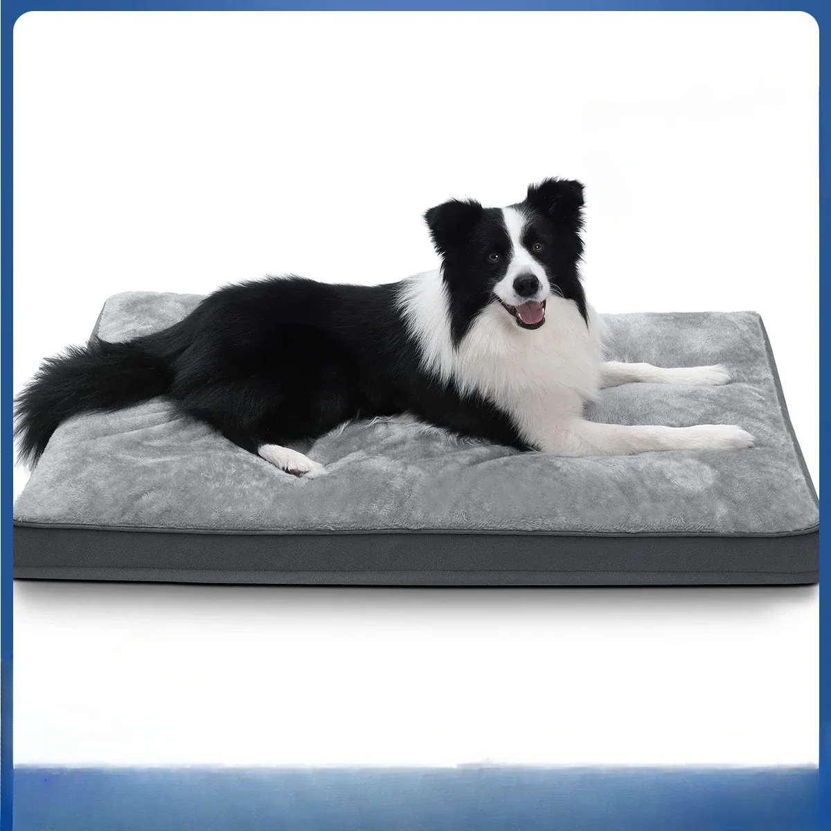 

Arctic Velvet Removable Dog Pad Fluffy PP Cotton Bite-resistant Pet Bed Waterproof Dog Cage Pad Autumn and Winter