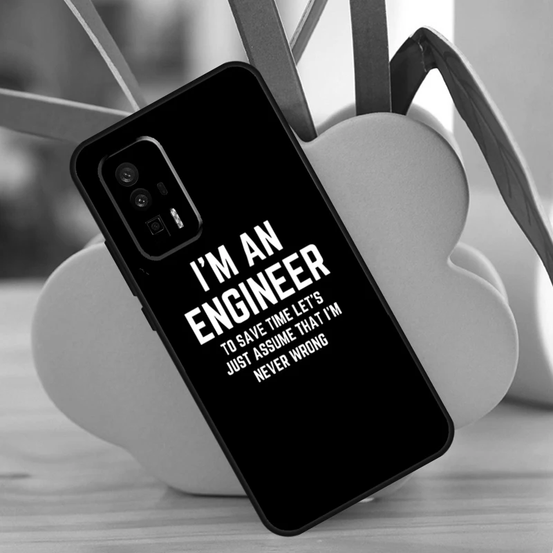 I m An Engineer I m Good At Maths Case For POCO X6 F6 Pro M6 X3 X5 M5s F3 F5 Xiaomi 14 Ultra 12 13 Lite 11T 12T 13T Pro Cover