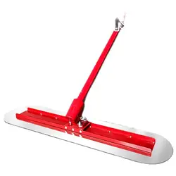 120*20cm Concrete Polishing Large Trowel Cement Pavement Floor Leveling Tool Extension Rod Polishing and Leveling Scraper