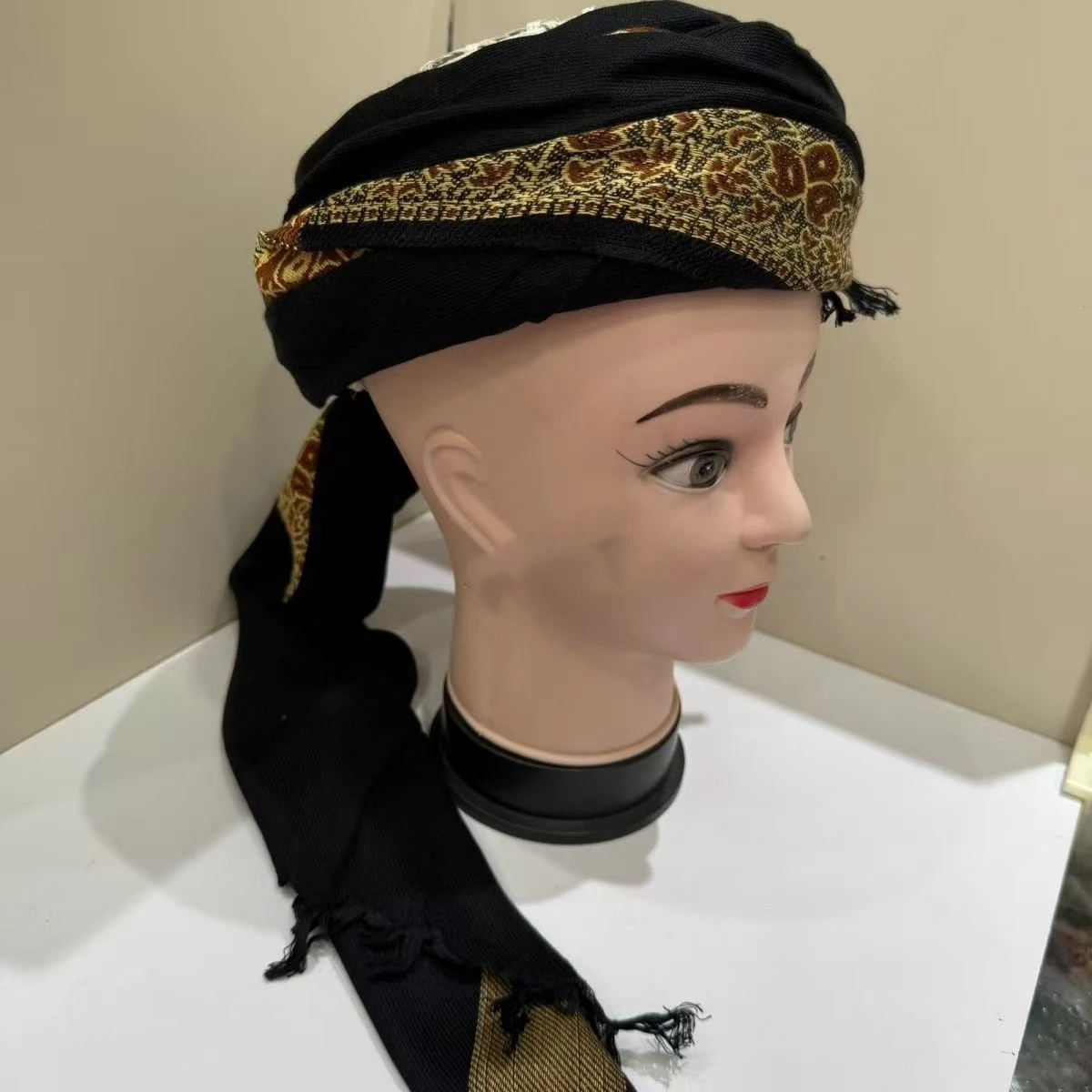 

Free Shipping Muslim Caps For Men Scarf Headscarf Islamic Kerchief Hijab Saudi Arabia Jewish Turban Headwraps Pakistan 05448