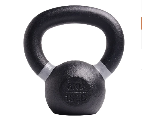 Factory Custom Cast Iron Competition Kettlebell Set Powder Coated for Body Building Fitness