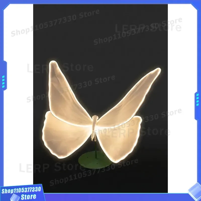 Dynamic Blue LED Butterfly String Lights IP65 Waterproof Outdoor Garden Decoration for Christmas Festival Party Yard