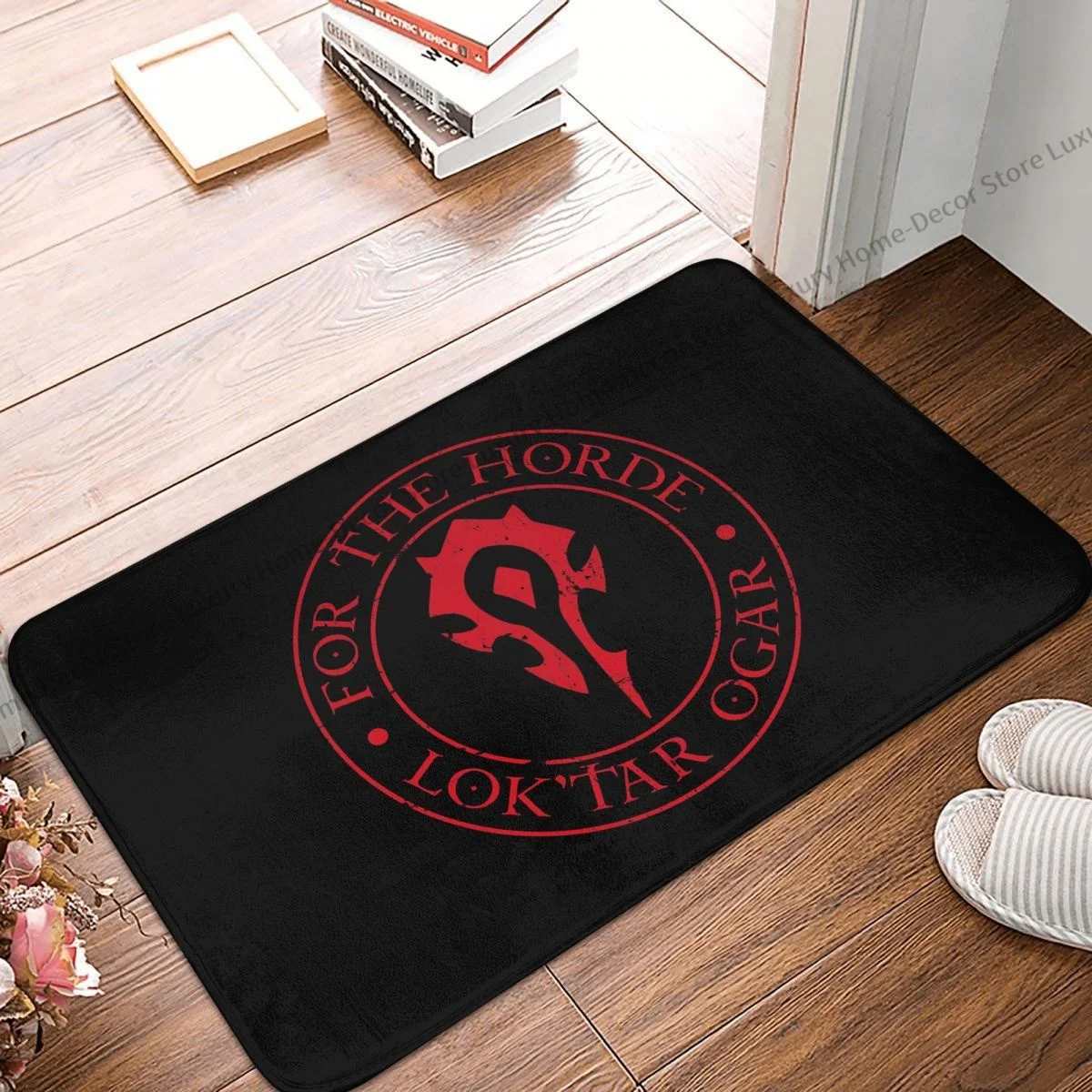 World of Warcraft Kitchen Non-Slip Carpet For The Horde Bedroom Mat Entrance Door Doormat Floor Decoration Rug