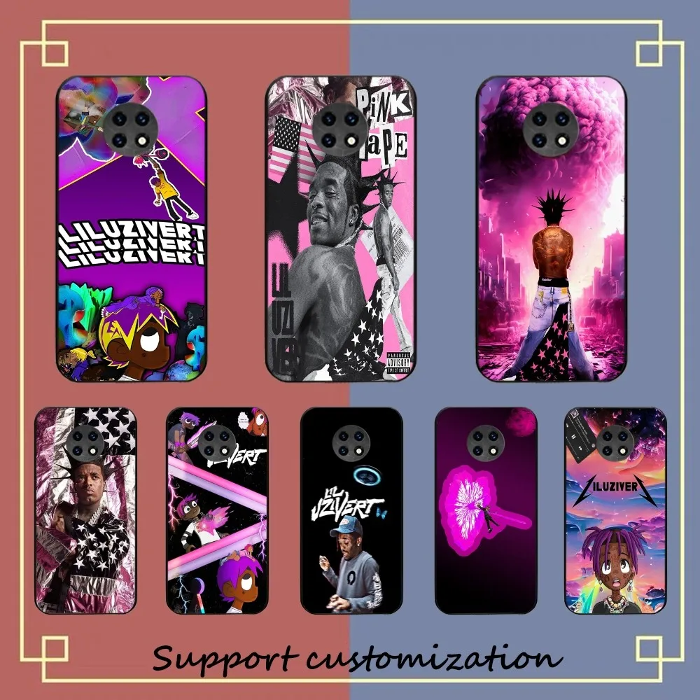 Rapper L-Lil U-Uzi V-Vert Pink Tape Phone Case For Redmi Note 4 X 5 A 6 7 8 T 9 9S 10 11 11S 11Epro Poco M3 pro